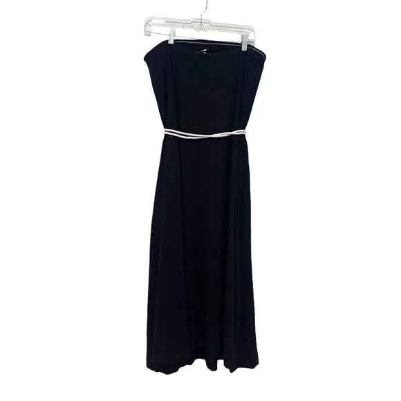 NWT Free People Peyton Maxi Tube Dress Black Size Large - Picture 5 of 11